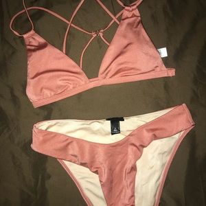 LA HEARTS TWO PIECE SWIMSUIT